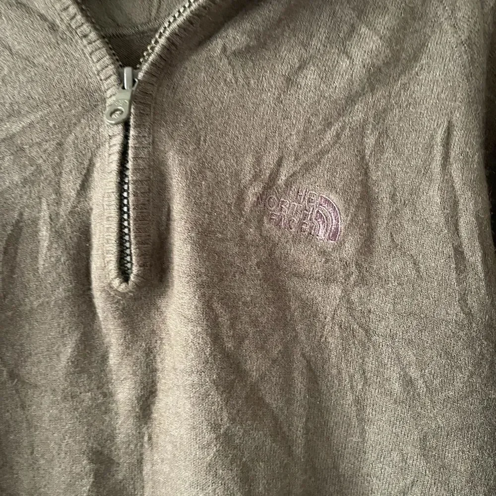 The north face wool blend‎ half zip sweater